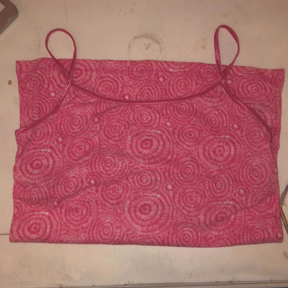 Aeropostale Pink Thin Strap Tank Top
